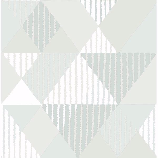 Mod Peaks Cloud Wallpaper by Sarah Richardson - York Wallcoverings - 2785-24853
