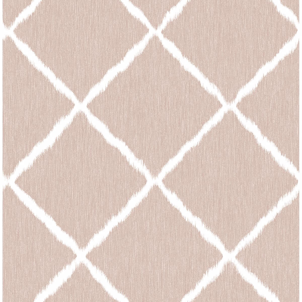petal-ikat-trellis-wallpaper-york-wallcoverings-2785-24811 - York Wallcoverings Wallpaper