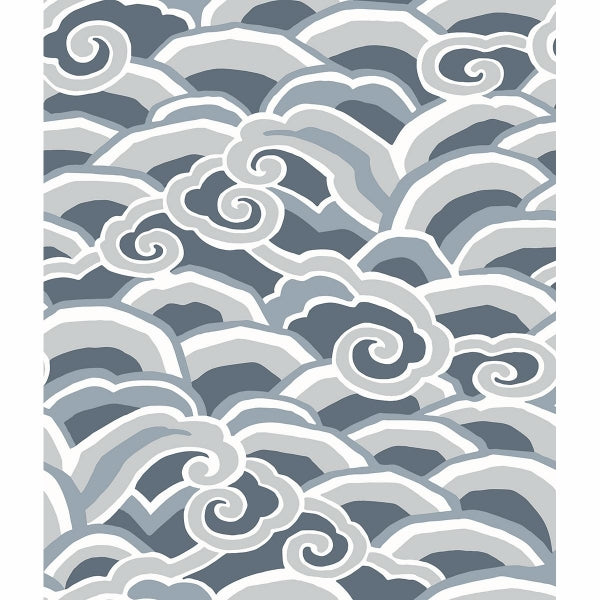 Decowave Denim Wallpaper by Sarah Richardson - York Wallcoverings - 2785-24840