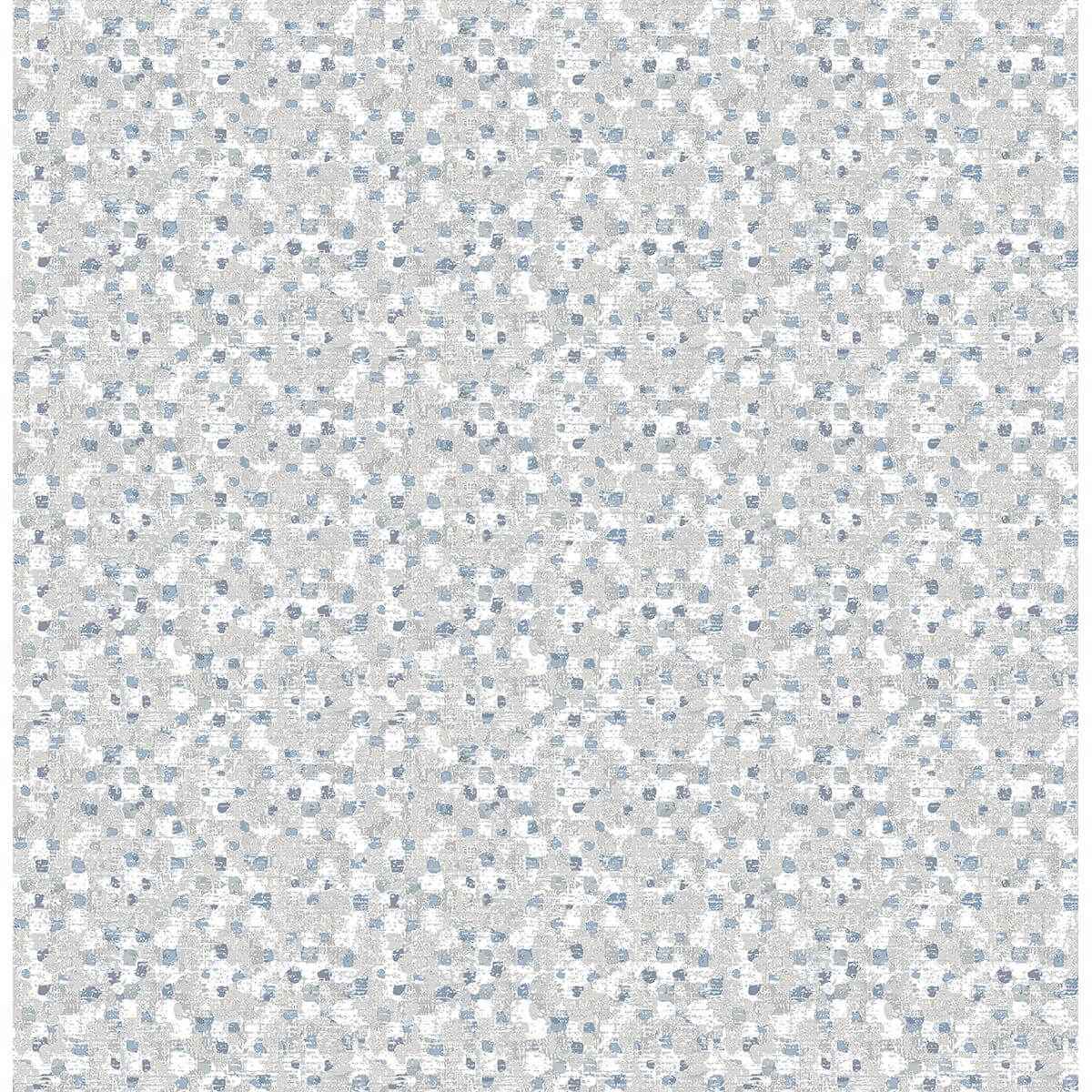 Tia Light Blue Texture Wallpaper - York Wallcoverings - 2821-25137