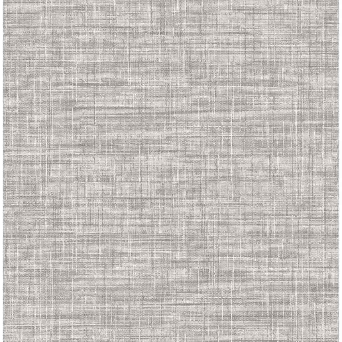 Mendocino Grey Linen Wallpaper - York Wallcoverings - 2821-24270 - York Wallcoverings Wallpaper