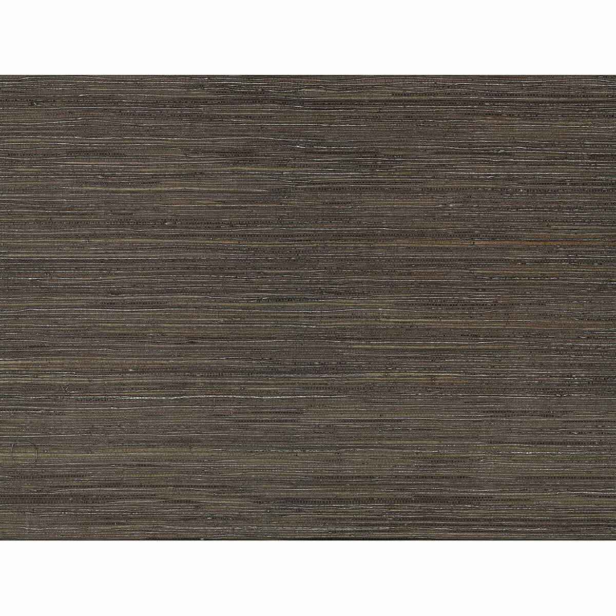 Shandong Chocolate Grasscloth Wallpaper - York Wallcoverings - 2829-80071
