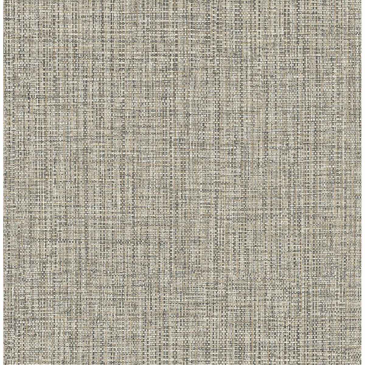 Rattan Coffee Woven Wallpaper - York Wallcoverings - 2908-24941 - York Wallcoverings Wallpaper