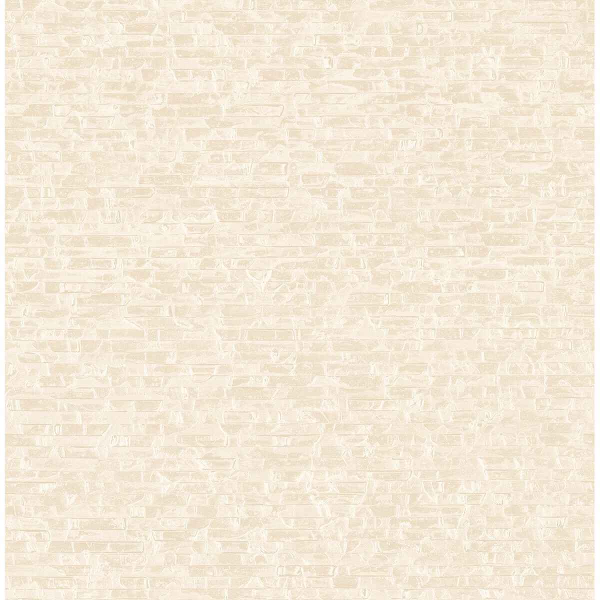 Belvedere Cream Faux Slate Wallpaper - York Wallcoverings - 2908-24921 - York Wallcoverings Wallpaper