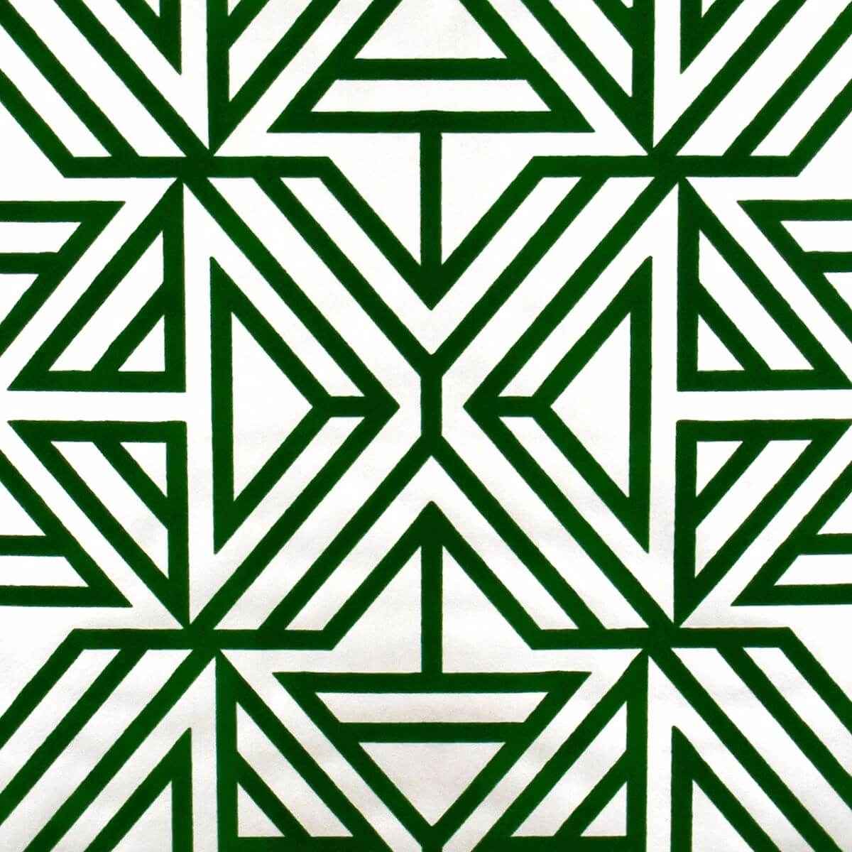 Helios Green Geometric Wallpaper - York Wallcoverings - 2902-87332 - York Wallcoverings Wallpaper