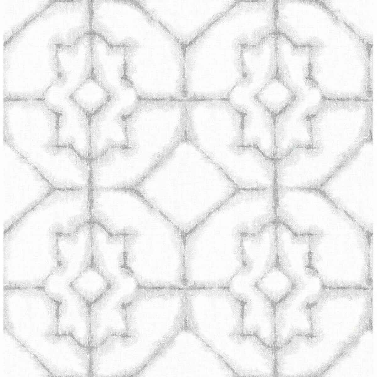 Verandah Grey Shibori Wallpaper - York Wallcoverings - 2902-25528 - York Wallcoverings Wallpaper