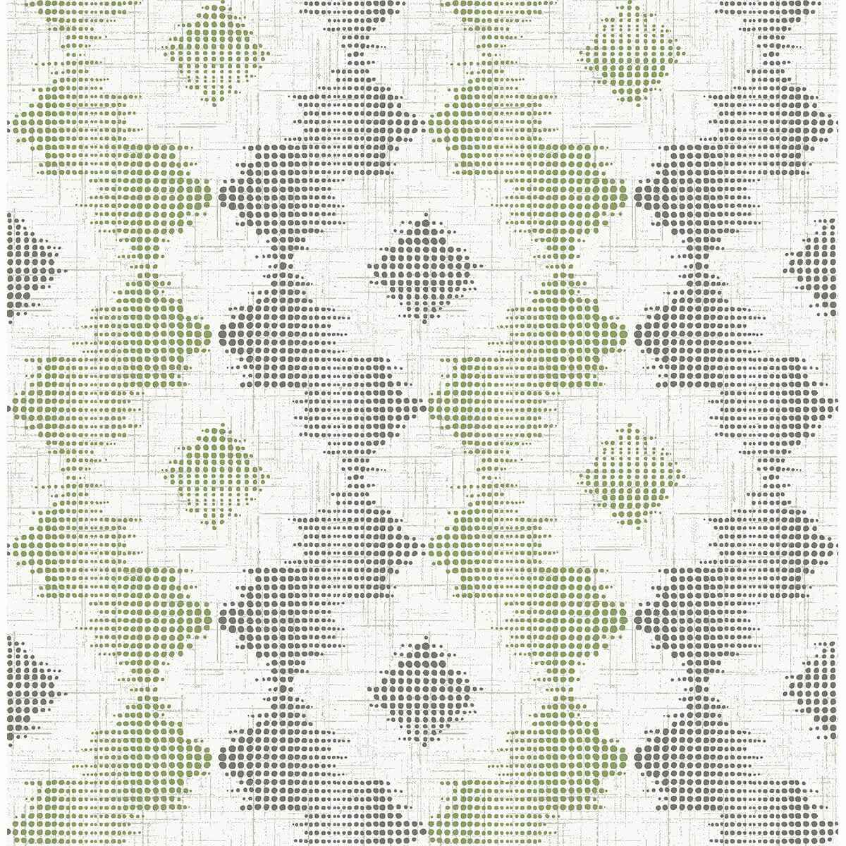 Babylon Multicolor Abstract Floral Wallpaper - York Wallcoverings - 2902-25520 - York Wallcoverings Wallpaper