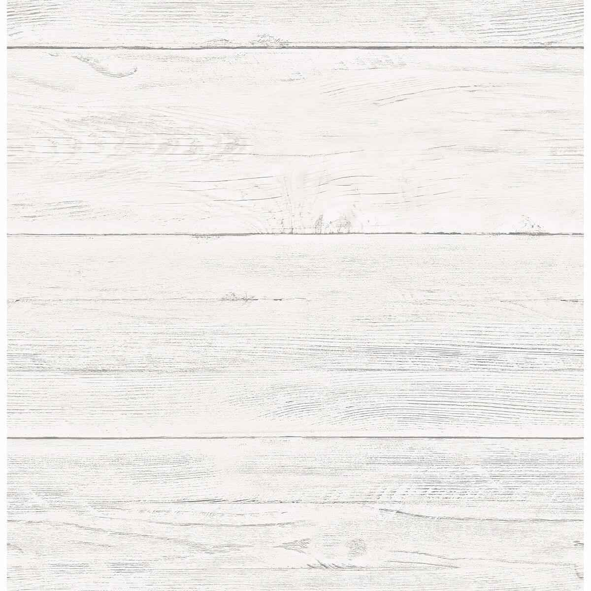 Colleen White Washed Boards Wallpaper - York Wallcoverings - 2922-22307 - York Wallcoverings Wallpaper
