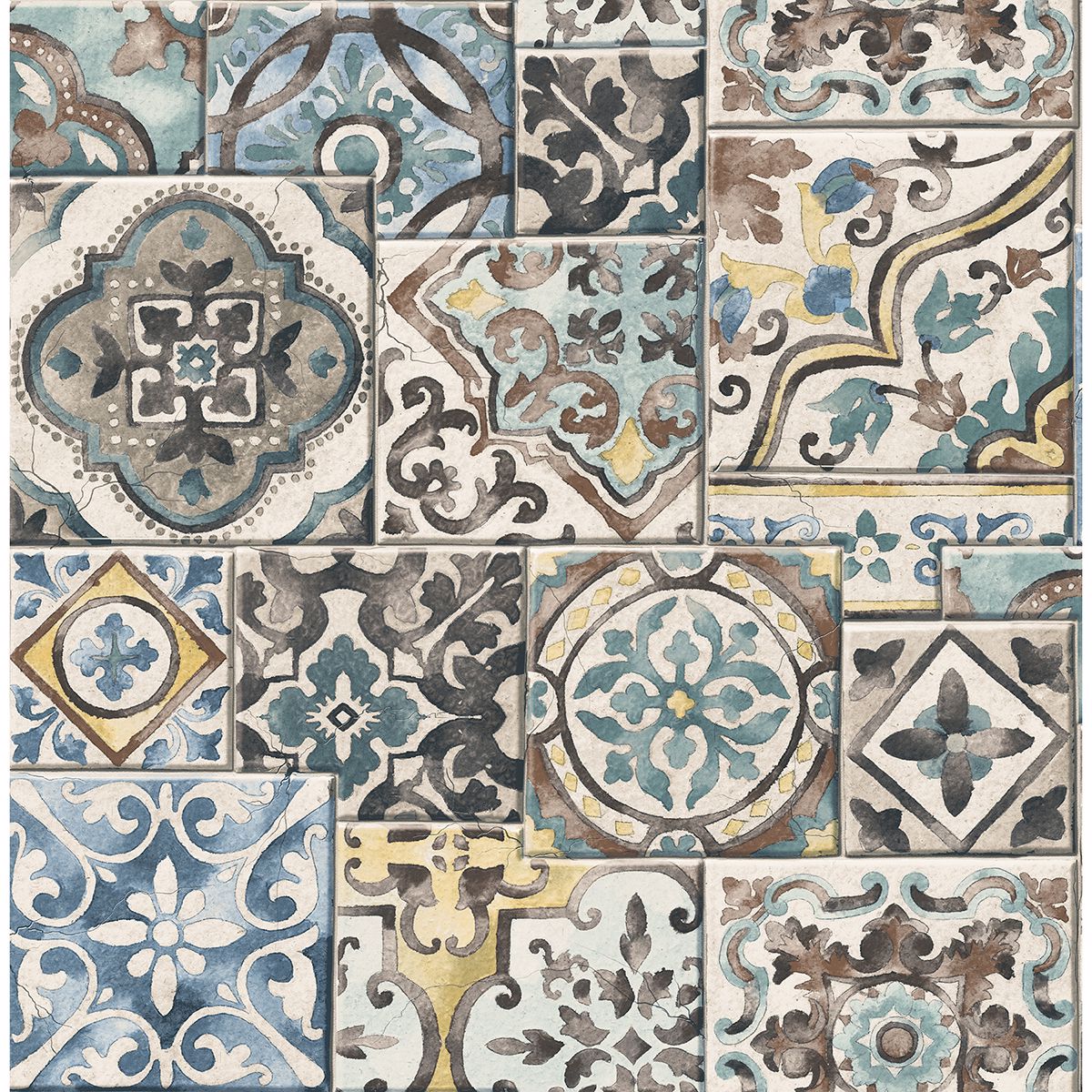 estrada-blue-marrakesh-tiles-wallpaper-york-wallcoverings-2922-22315