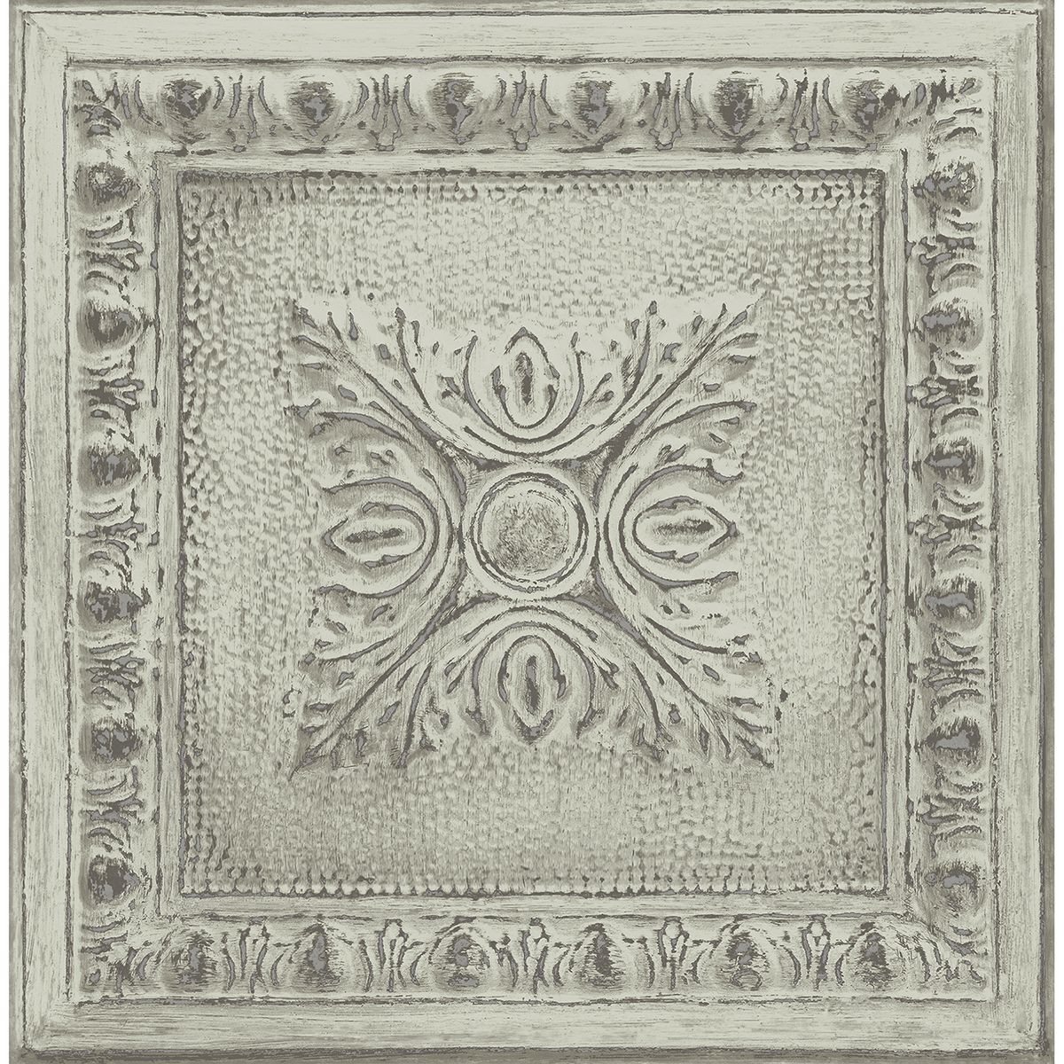 hillman-light-green-ornamental-tin-tile-wallpaper-york-wallcoverings-2922-24033
