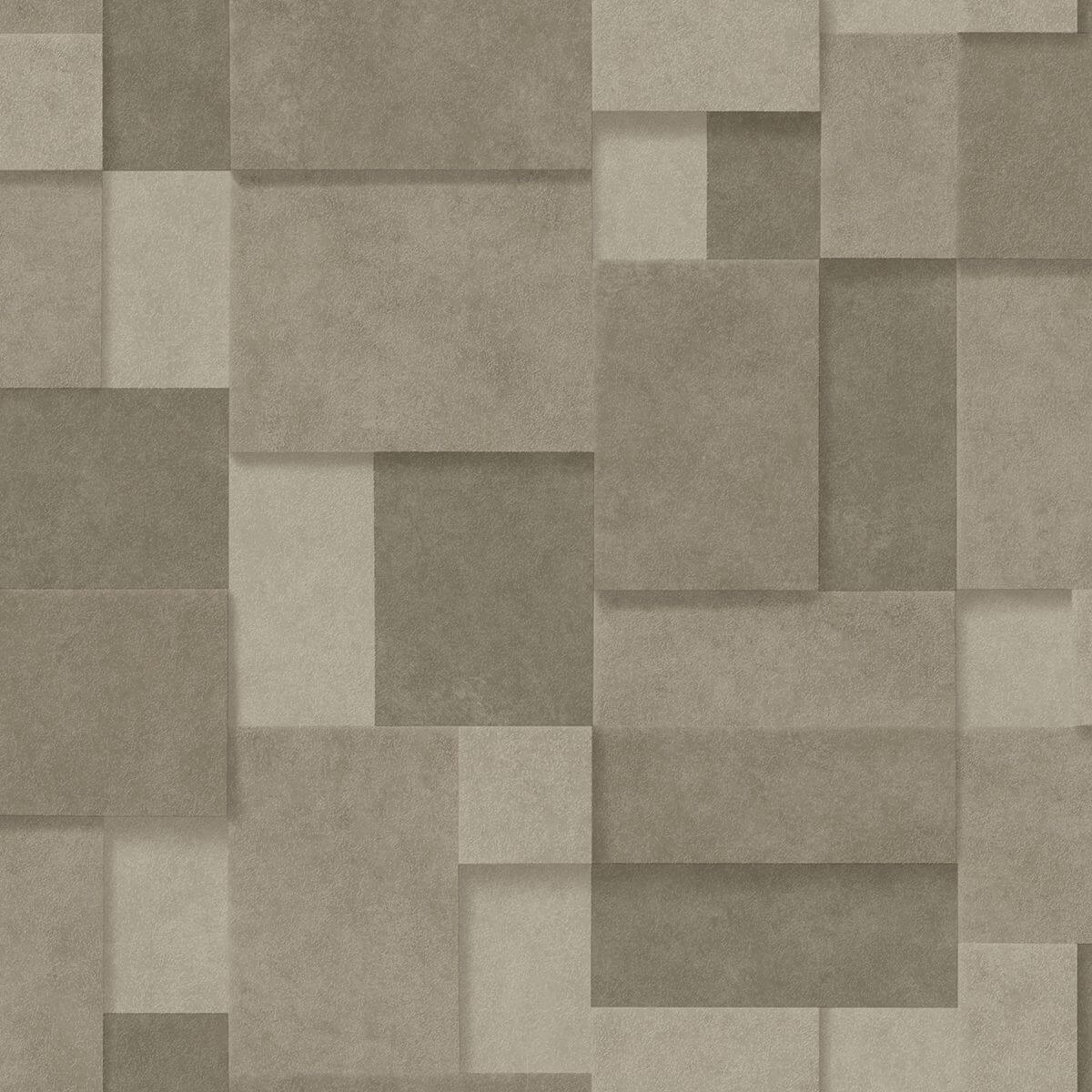 duchamp-gold-metallic-squares-wallpaper-york-wallcoverings-2922-25352 - York Wallcoverings Papel pintado