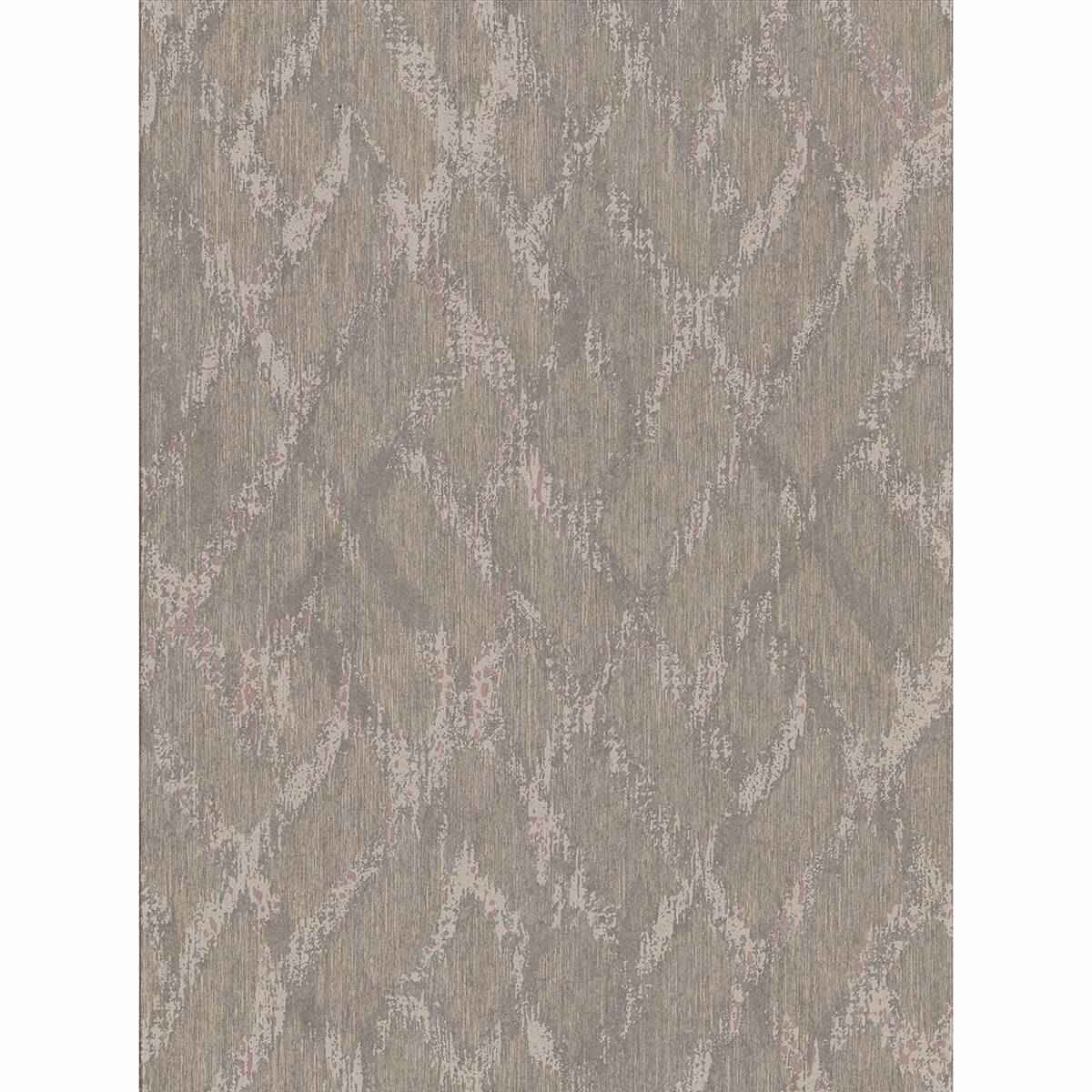 Bunter Light Brown Distressed Geometric Wallpaper - York Wallcoverings - 2909-DWP0074-07
