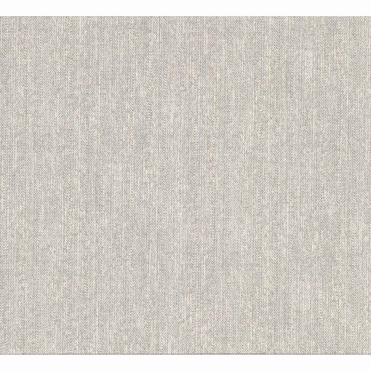 Holden Neutral Chevron Faux Linen Wallpaper - York Wallcoverings - 2909-NEW-1064
