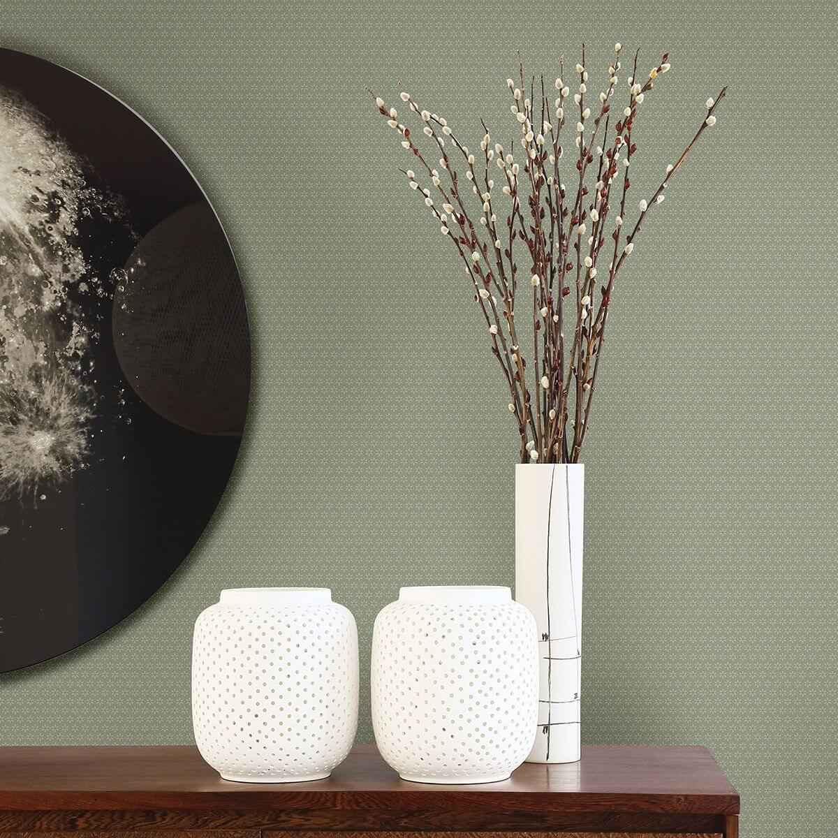 Starwart Sage Miniature Floral Wallpaper - York Wallcoverings - 2948-27030 - York Wallcoverings Wallpaper
