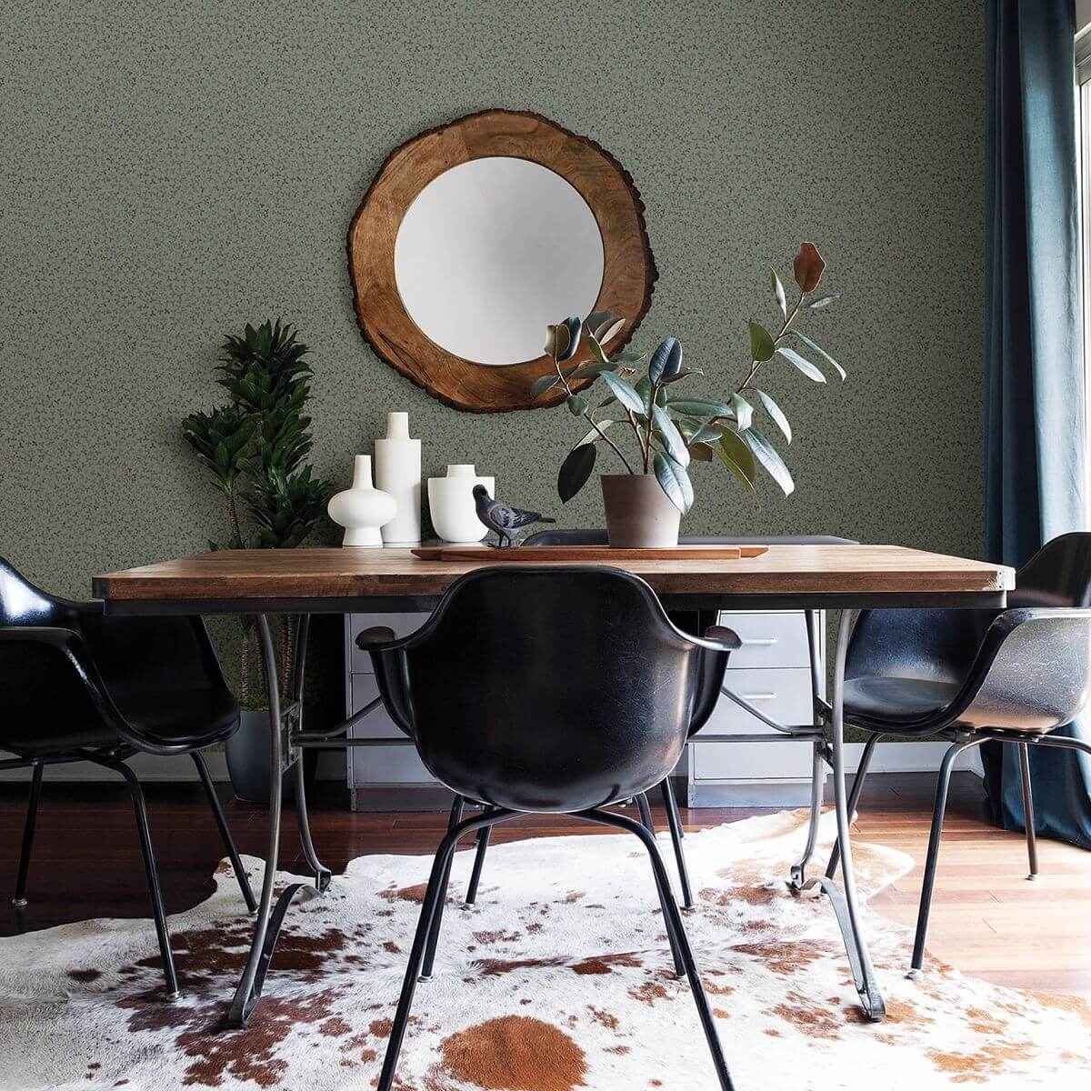 Lark Green Botanical Wallpaper - York Wallcoverings - 2948-28013 - York Wallcoverings Wallpaper