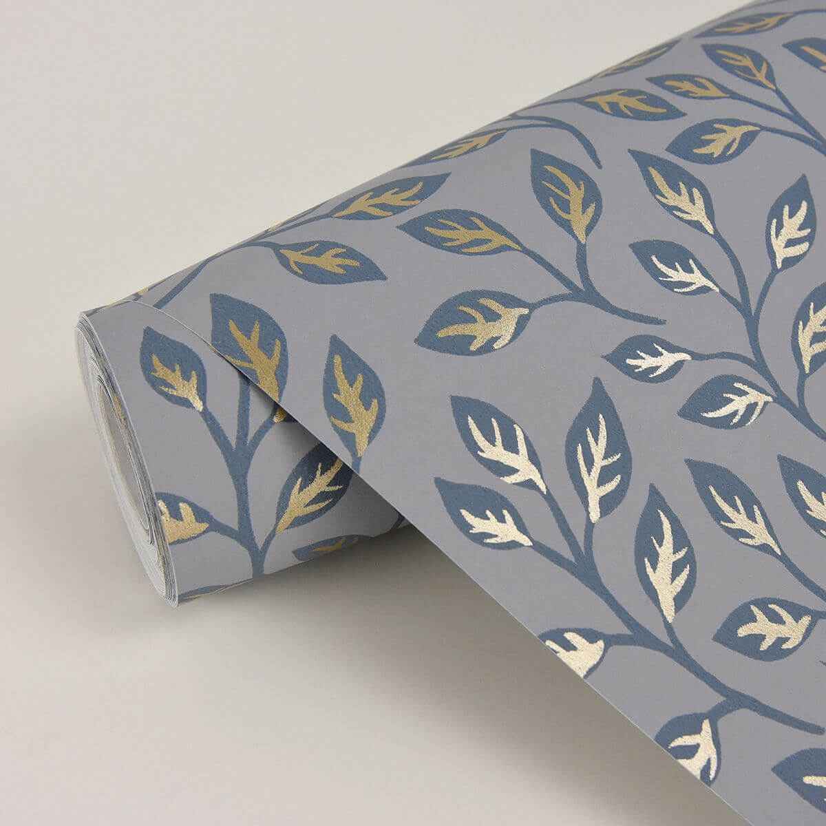 Posey Slate Vines Wallpaper - York Wallcoverings - 2948-33018 - York Wallcoverings Wallpaper