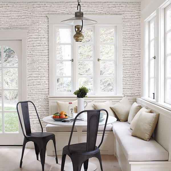 Kylver Grey Peel and Stick Wallpaper - York Wallcoverings - NU3387 - York Wallcoverings Wallpaper
