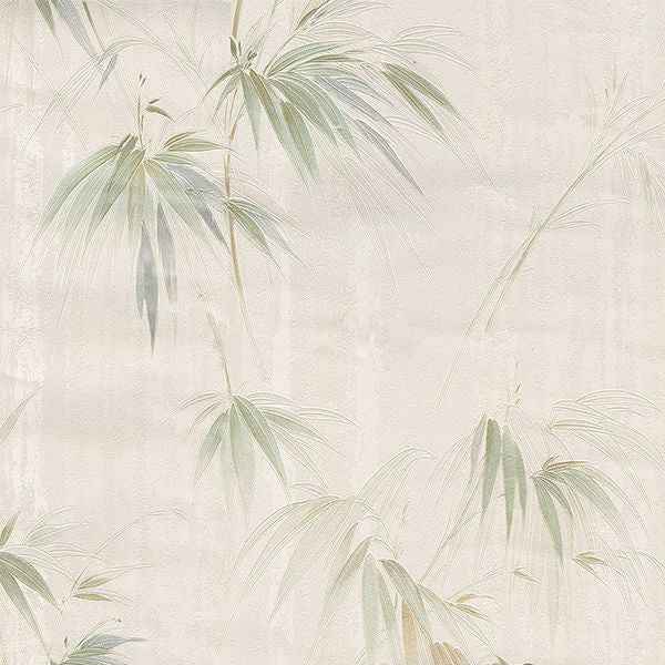 Atlis Neutral Bamboo Wallpaper - York Wallcoverings - 2904-05018 - York Wallcoverings Wallpaper