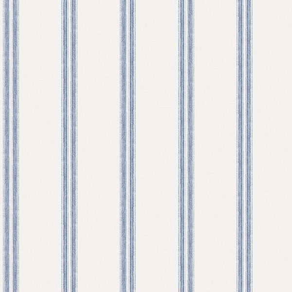 johnny-navy-stripes-wallpaper-york-wallcoverings-3119-13072 - York Wallcoverings Papel pintado