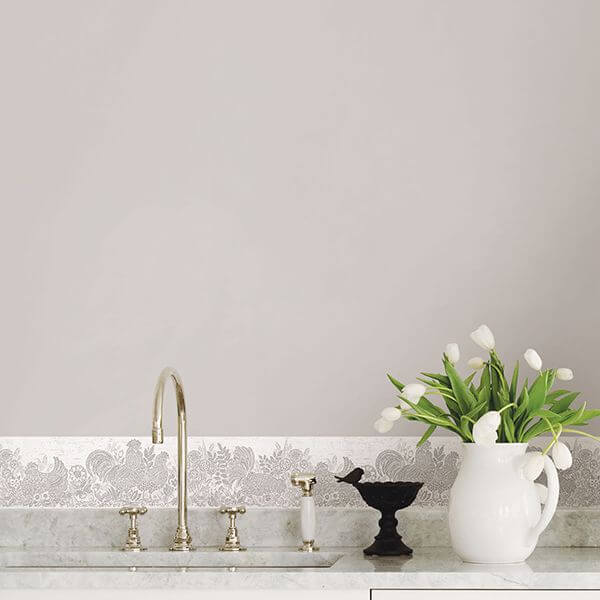 parton-light-grey-chicken-wallpaper-york-wallcoverings-3119-13554b - York Wallcoverings Wallpaper