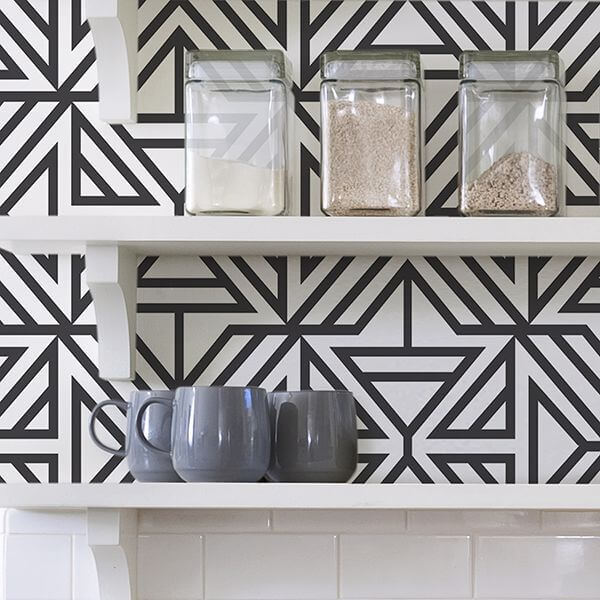 black-linear-peel-and-stick-wallpaper-york-wallcoverings-nus3499 - York Wallcoverings Wallpaper