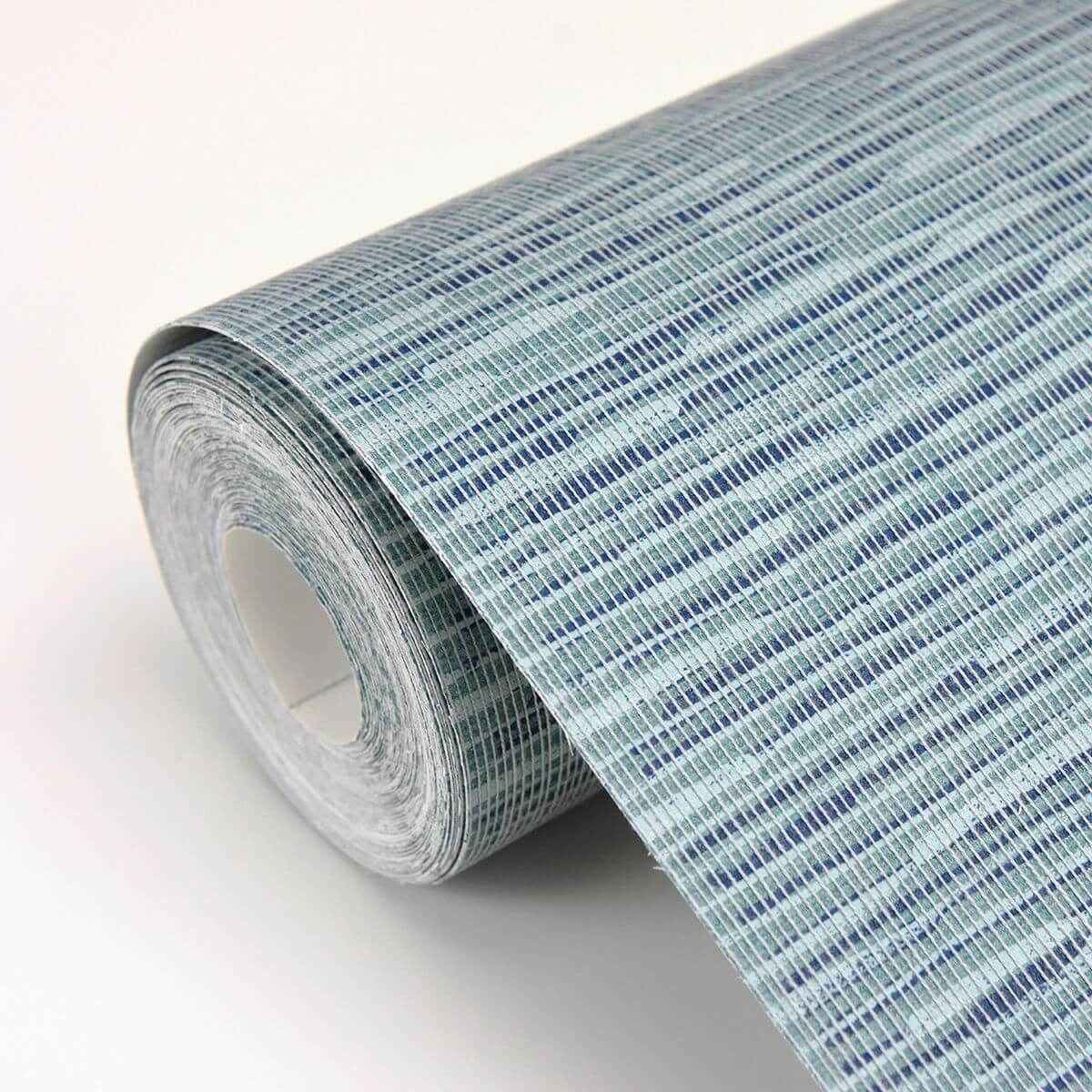 Pezula Teal Texture Stripe Wallpaper - York Wallcoverings - 2949-60104 - York Wallcoverings Wallpaper