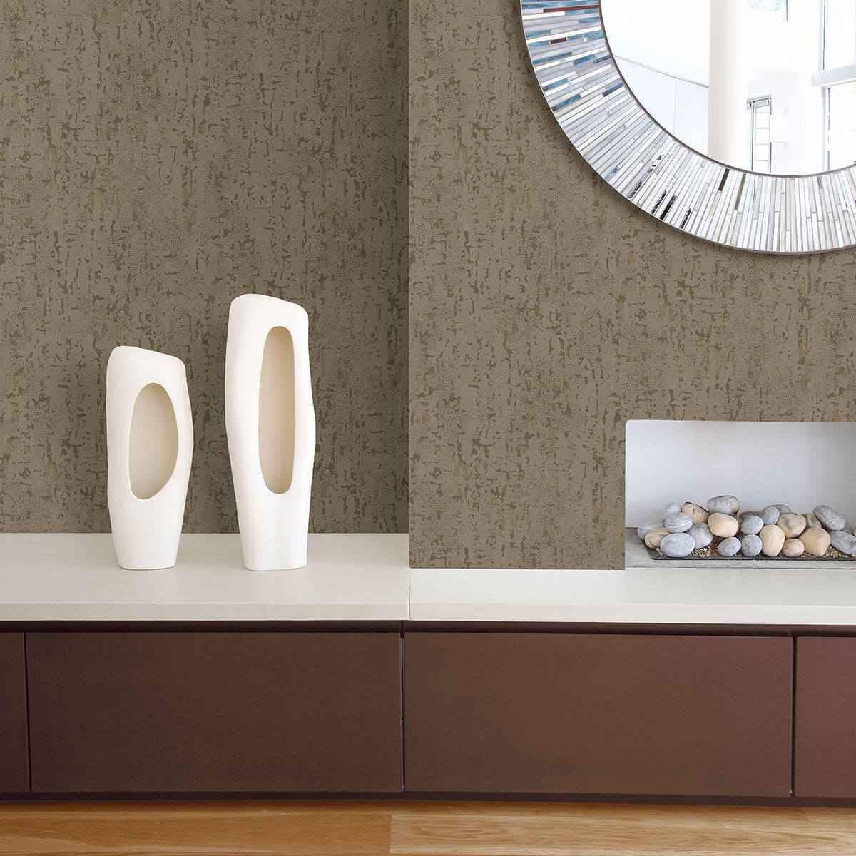 Malawi Brown Leather Texture Wallpaper - York Wallcoverings - 2949-60206 - York Wallcoverings Wallpaper