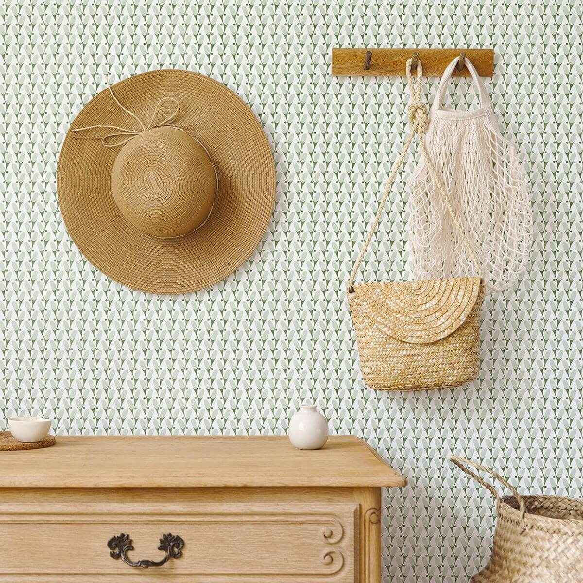Landon Green Abstract Geometric Wallpaper - York Wallcoverings - 2903-25813 - York Wallcoverings Wallpaper