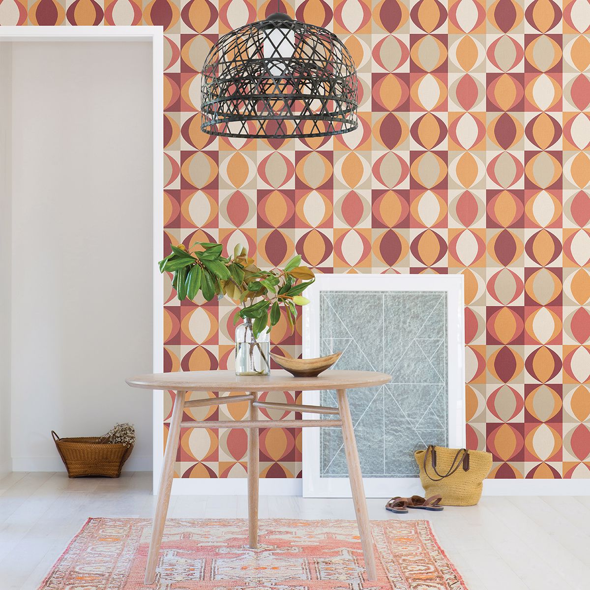 archer-red-linen-geometric-wallpaper-york-wallcoverings-2903-25842