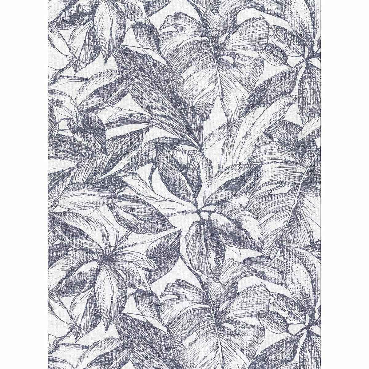 Simone Denim Tropical Wallpaper - York Wallcoverings - 2910-2741 - York Wallcoverings Wallpaper