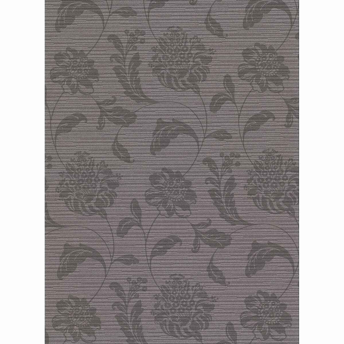 Holiday Charcoal Jacobean Wallpaper - York Wallcoverings - 2910-2754 - York Wallcoverings Wallpaper