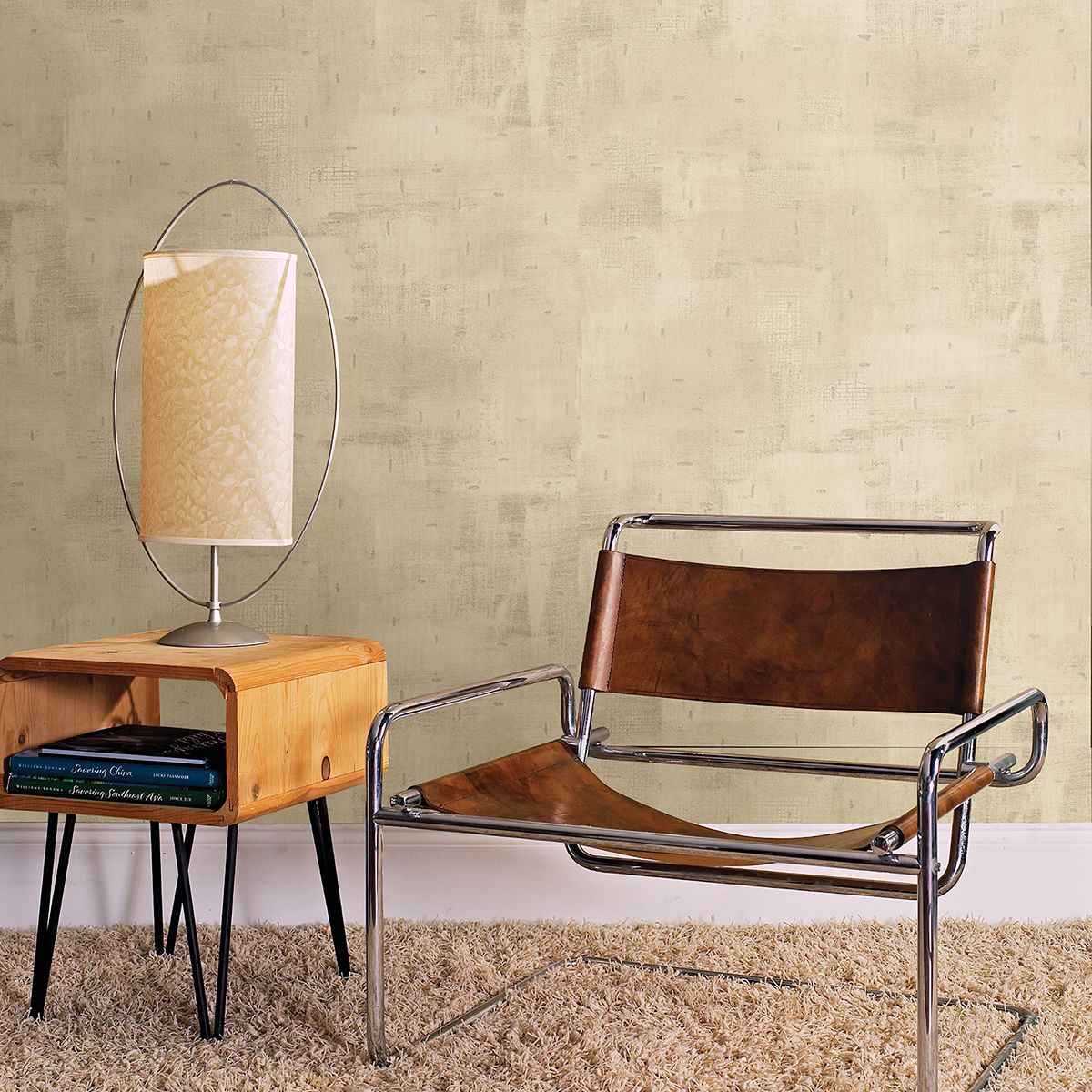 Portia Beige Distressed Texture Wallpaper - York Wallcoverings - 2927-10302 - York Wallcoverings Wallpaper