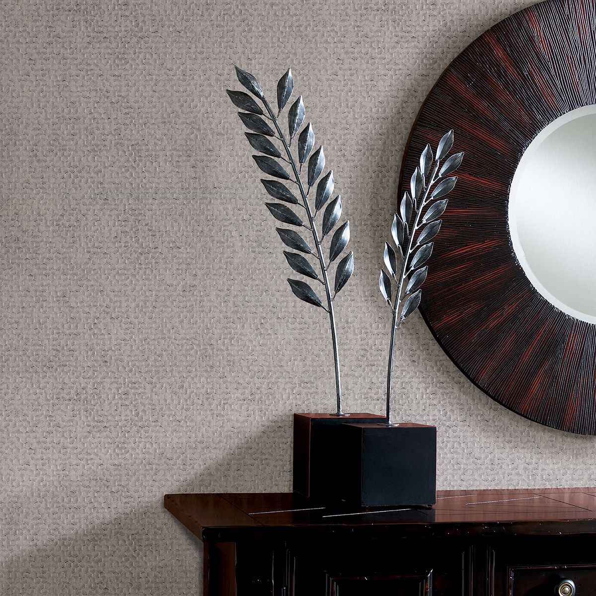 Carbon Silver Honeycomb Geometric Wallpaper - York Wallcoverings - 2927-42485 - York Wallcoverings Wallpaper