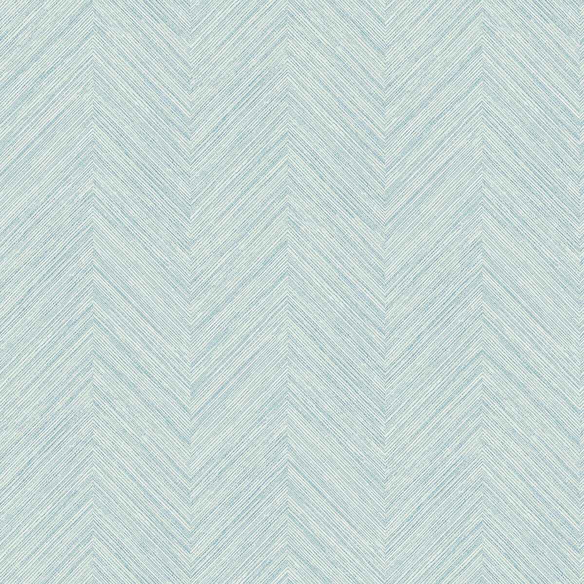 Caladesi Teal Faux Linen Wallpaper - York Wallcoverings - 3120-13672 - York Wallcoverings Wallpaper
