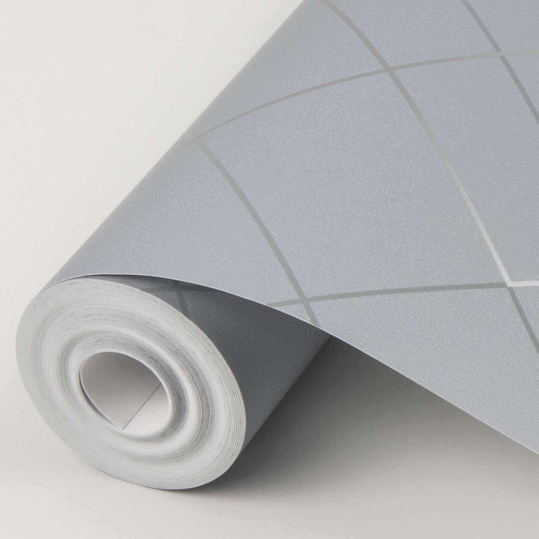 Ballard Pewter Geometric Wallpaper - York Wallcoverings - 2964-25910 - York Wallcoverings Wallpaper