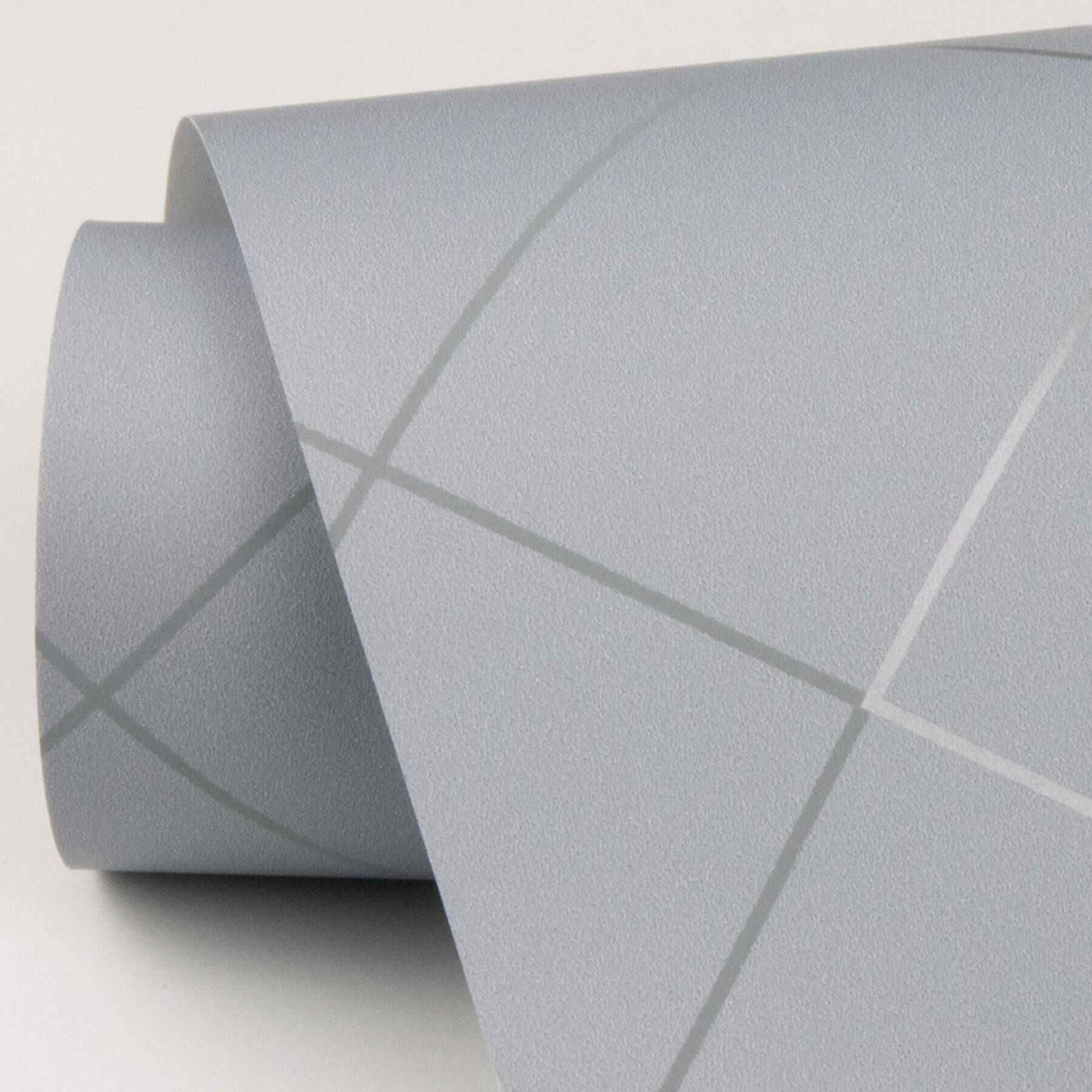 Ballard Pewter Geometric Wallpaper - York Wallcoverings - 2964-25910 - York Wallcoverings Wallpaper