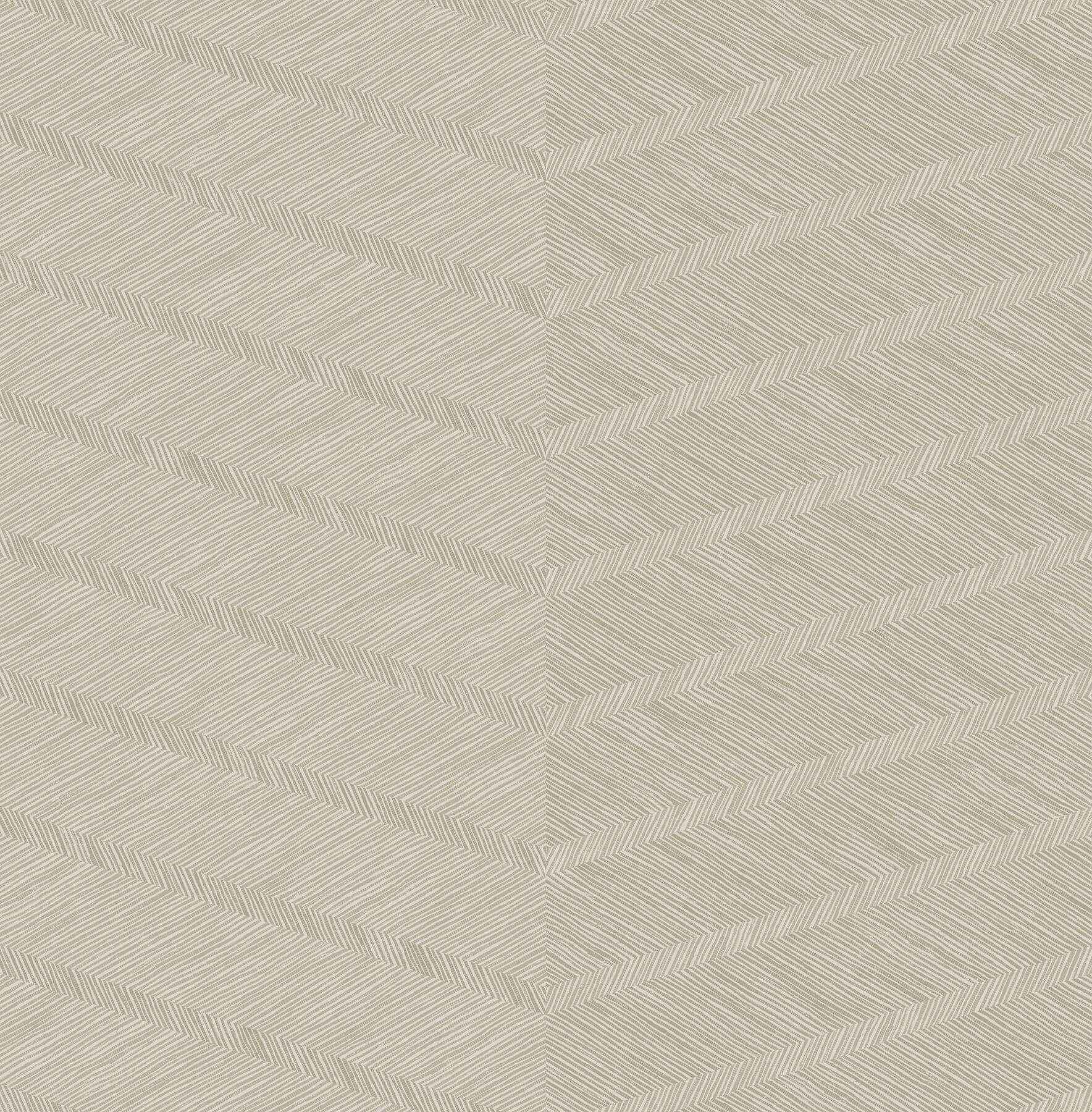 Aspen Champagne Chevron Wallpaper - York Wallcoverings - 2964-25918