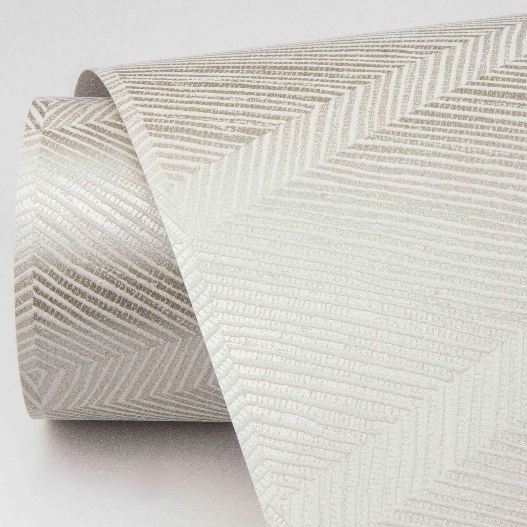 Aspen Champagne Chevron Wallpaper - York Wallcoverings - 2964-25918 - York Wallcoverings Wallpaper