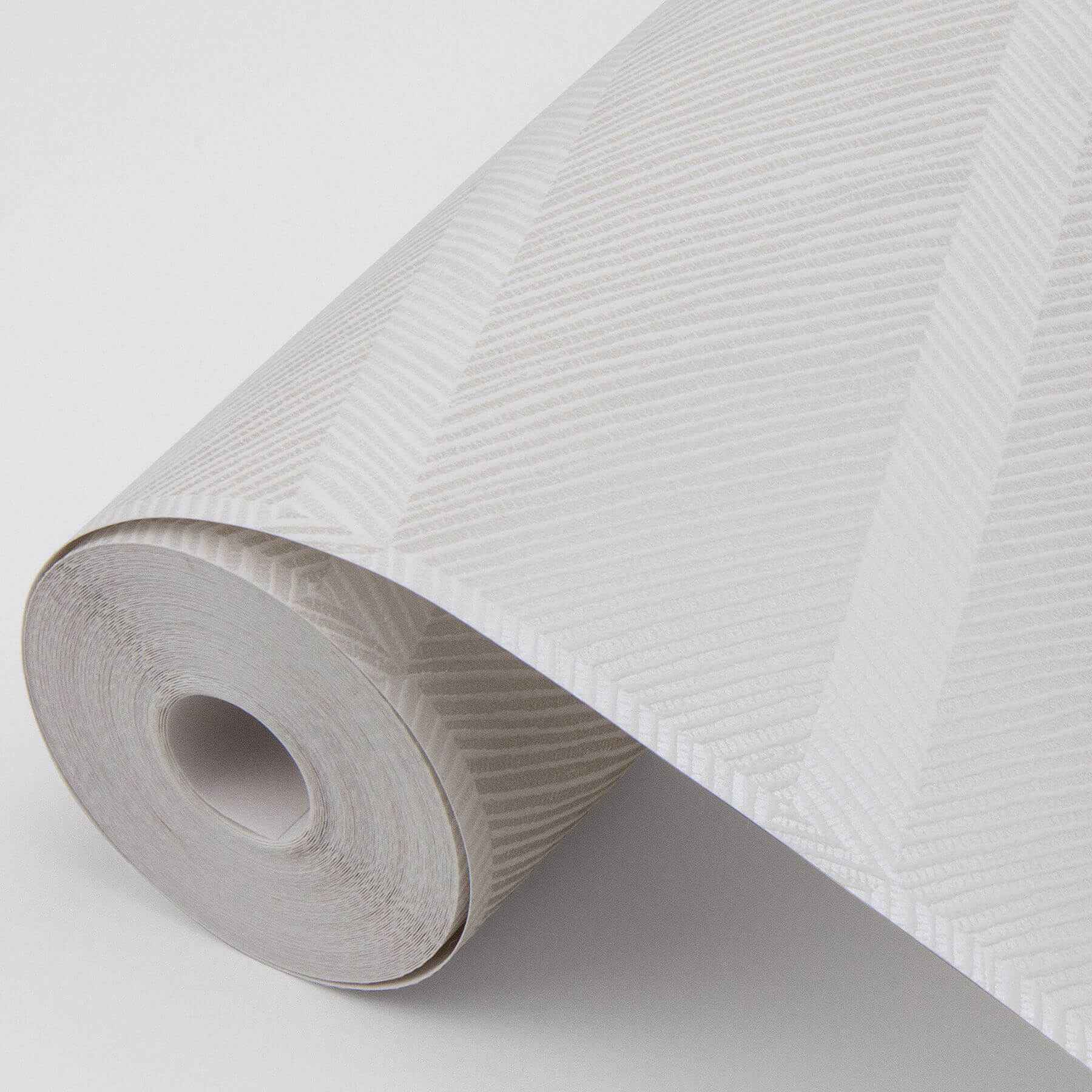 Aspen White Chevron Wallpaper - York Wallcoverings - 2964-25919 - York Wallcoverings Wallpaper