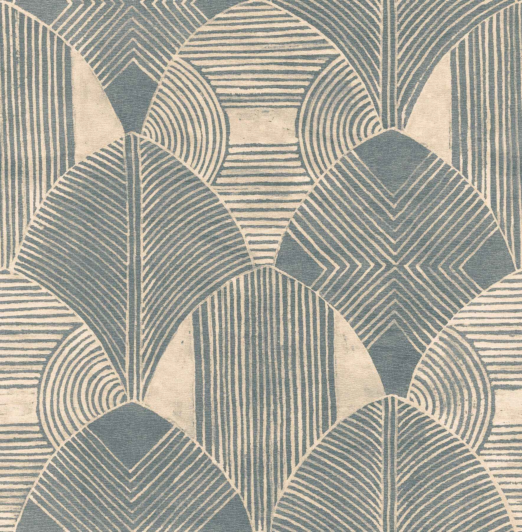 Westport Teal Geometric Wallpaper - York Wallcoverings - 2964-25931 - York Wallcoverings Wallpaper