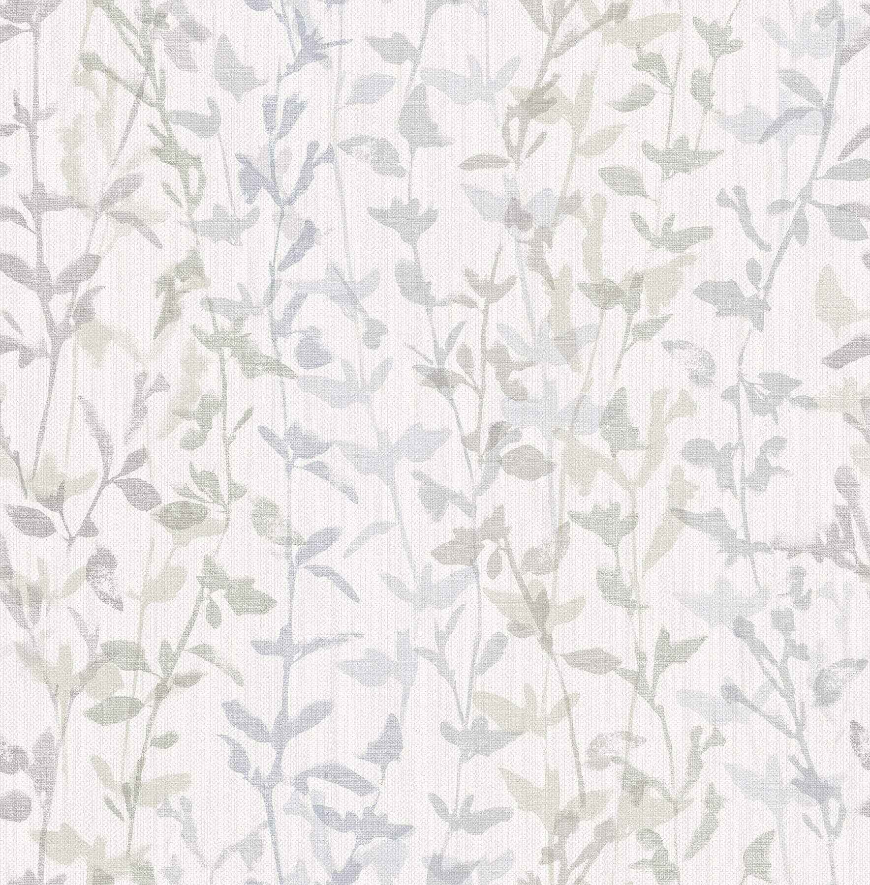 Thea Grey Floral Trail Wallpaper - York Wallcoverings - 2964-25935 - York Wallcoverings Wallpaper