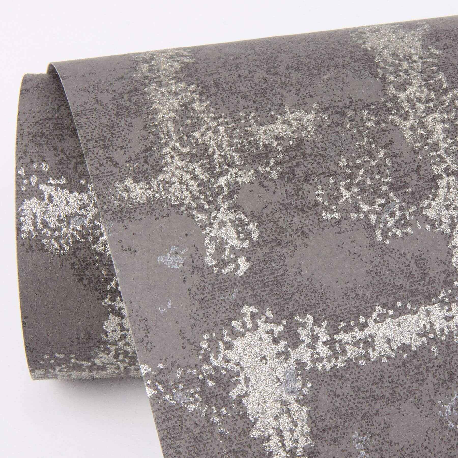 Shea Charcoal Distressed Geometric Wallpaper - York Wallcoverings - 2964-87349 - York Wallcoverings Wallpaper