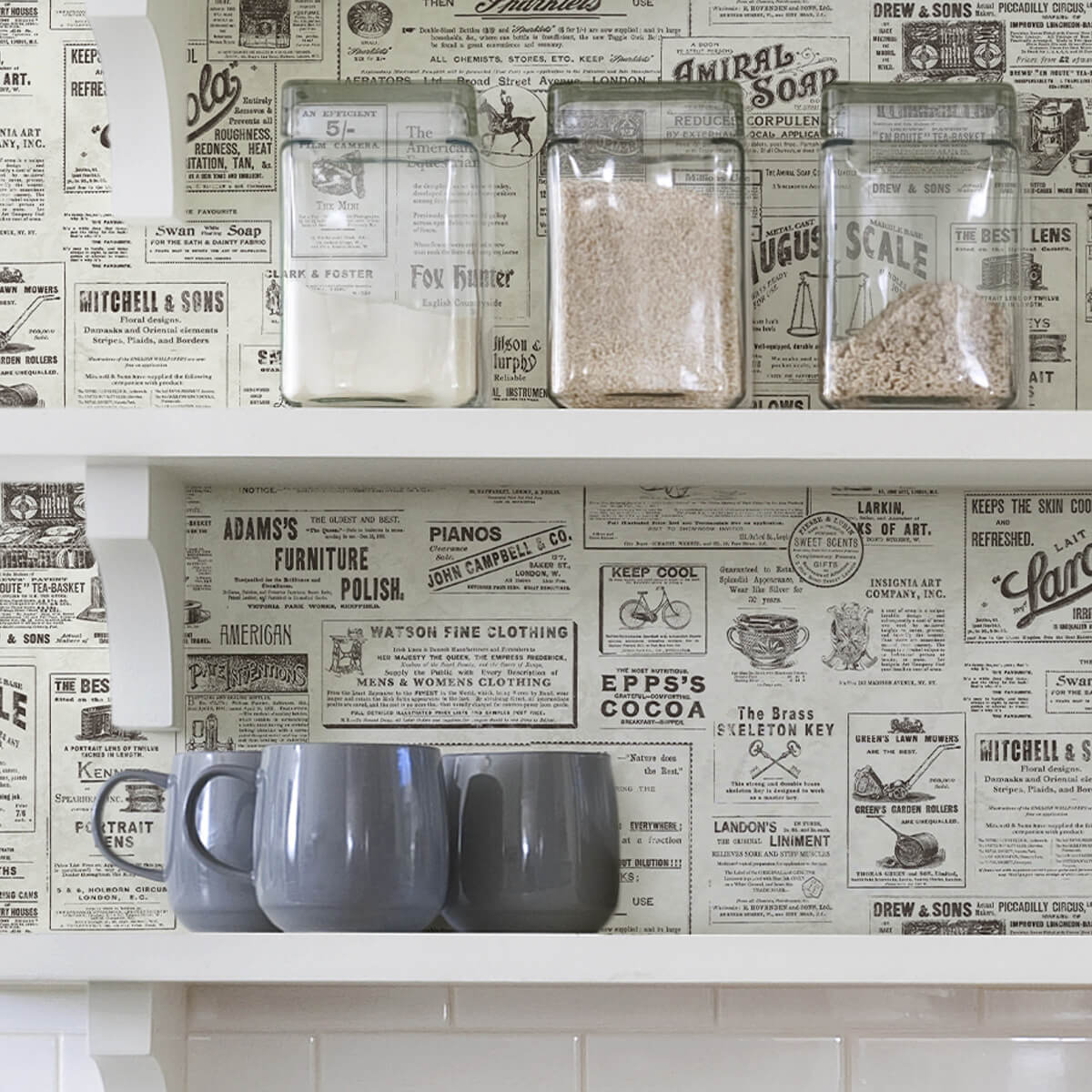 Charcoal Published Peel and Stick Wallpaper - York Wallcoverings - NUS3626 - York Wallcoverings Wallpaper