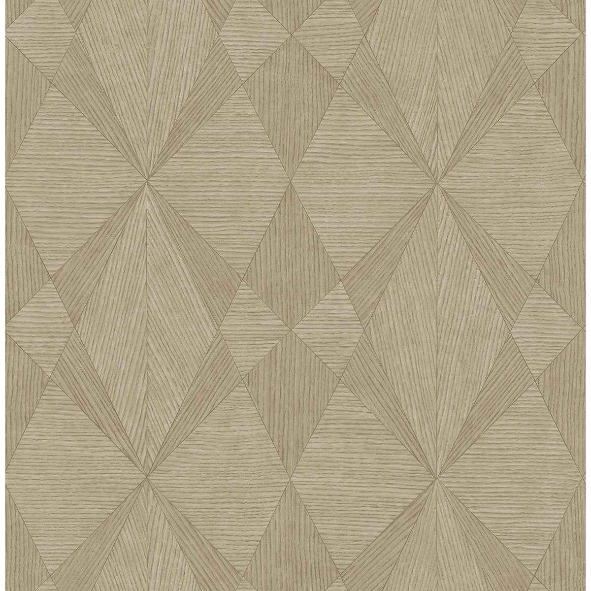 Intrinsic Light Brown Textured Geometric Wallpaper - York Wallcoverings - 2896-25330