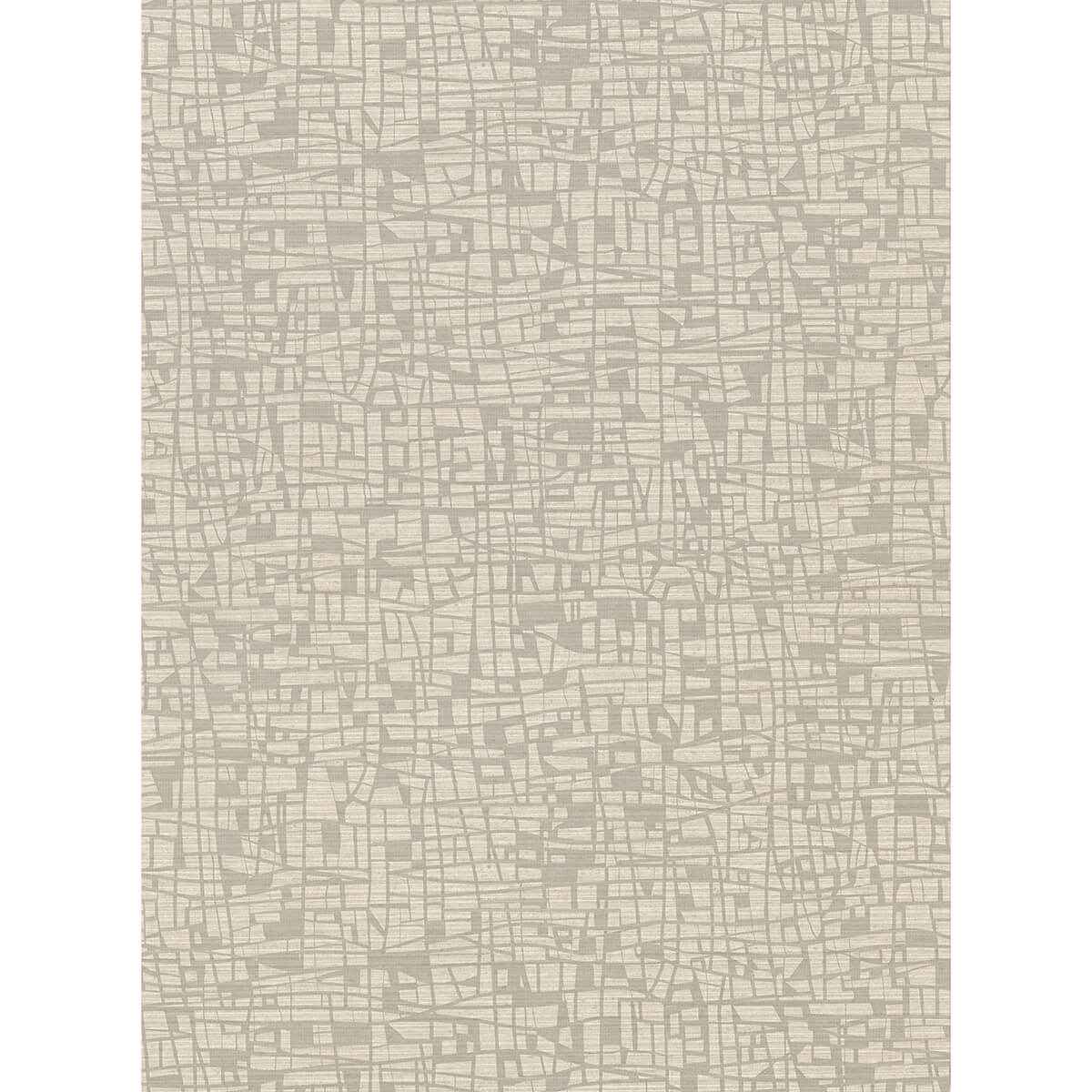 Tiffany Taupe Abstract Geometric Wallpaper - York Wallcoverings - 2945-1112 - York Wallcoverings Wallpaper