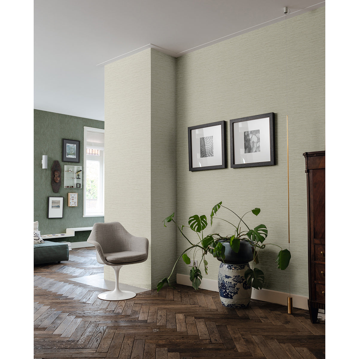 hutton-mint-tile-wallpaper-york-wallcoverings-4015-550559 - York Wallcoverings Wallpaper