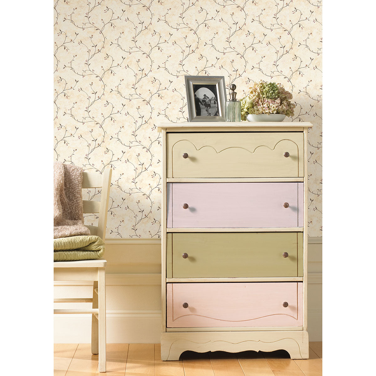 peyton-green-tin-star-trail-wallpaper-york-wallcoverings-ctr09154 - York Wallcoverings Papel pintado