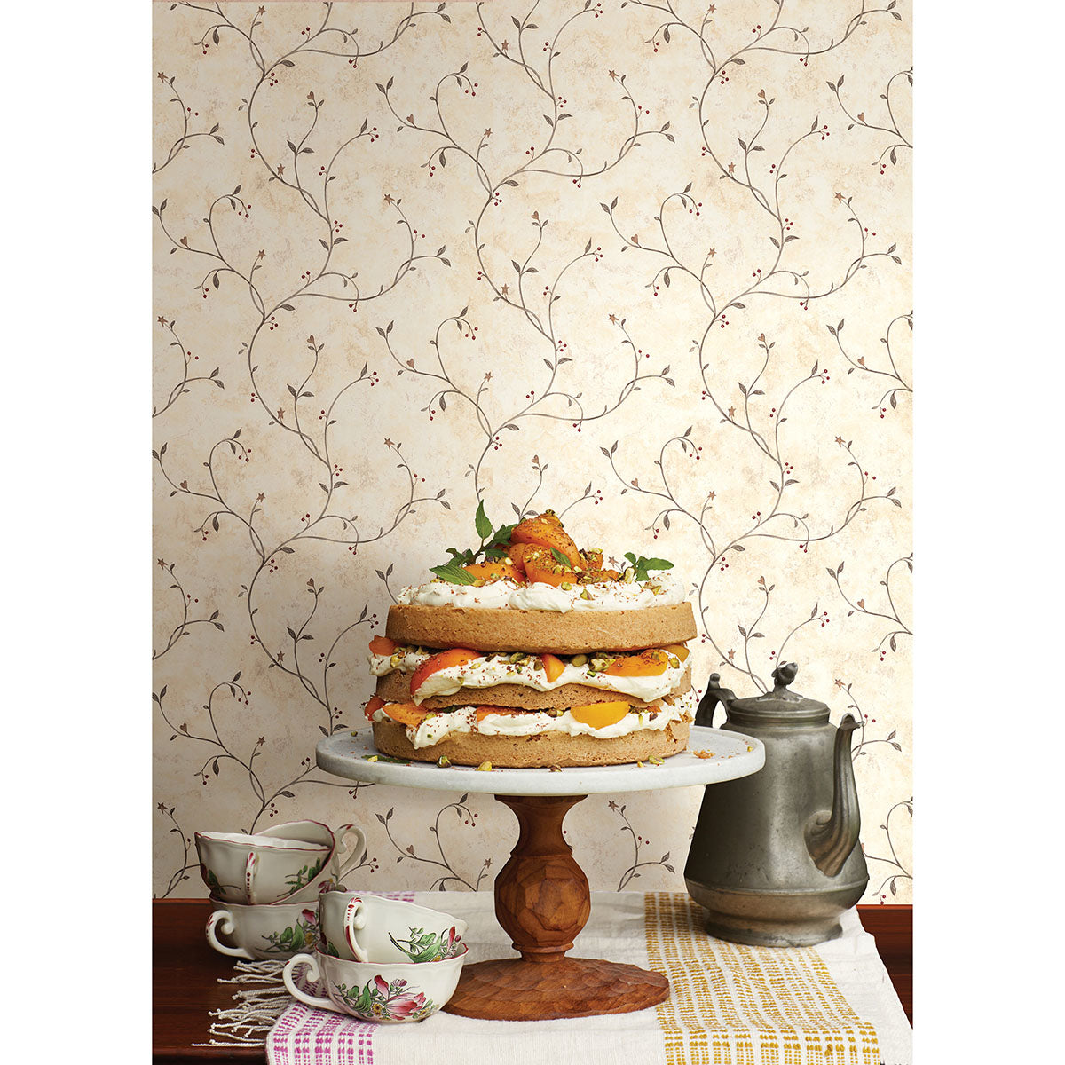 peyton-green-tin-star-trail-wallpaper-york-wallcoverings-ctr09154 - York Wallcoverings Papel pintado