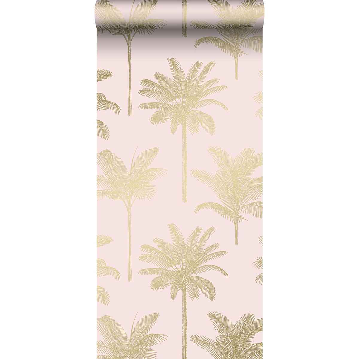 Taj Blush Palm Trees Wallpaper - York Wallcoverings - DD139164 - York Wallcoverings Wallpaper