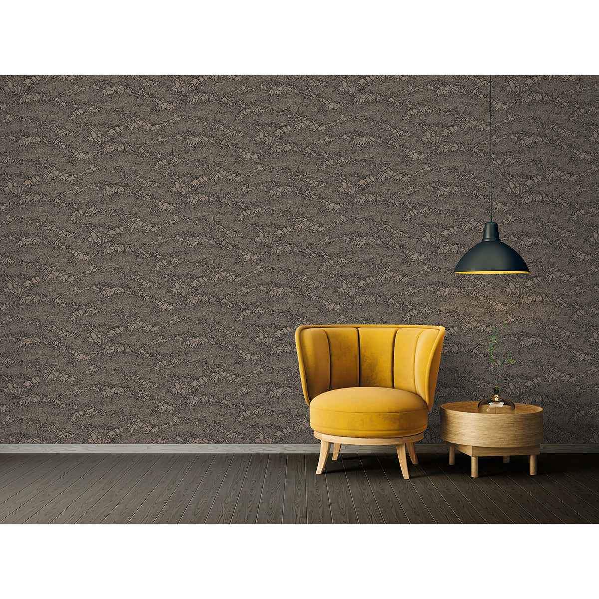 Hornbeam Brown Tree Wallpaper - York Wallcoverings - AS369725 - York Wallcoverings Wallpaper
